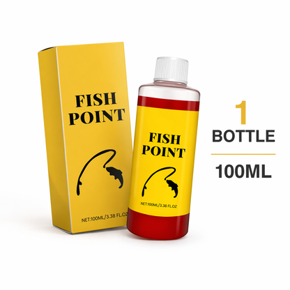 Fish Point Red Worm Fishing Scent Additive – Bait Enhancer Liquid 100ml