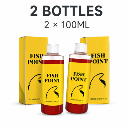 Fish Point Red Worm Fishing Scent Additive – Bait Enhancer Liquid 100ml