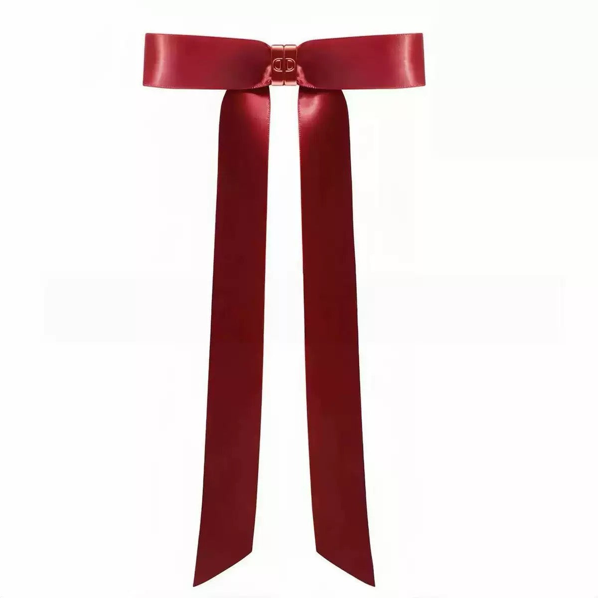 The Effortless Magnetic Bow: Chic Satin Hair Accessory for Instant Glamour