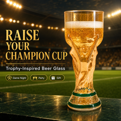 Raise the Glory: Champion Trophy-Inspired Beer Chalice