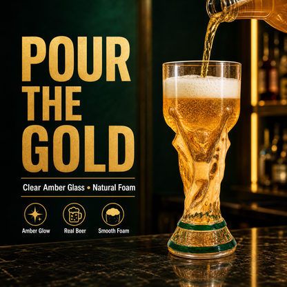 Raise the Glory: Champion Trophy-Inspired Beer Chalice