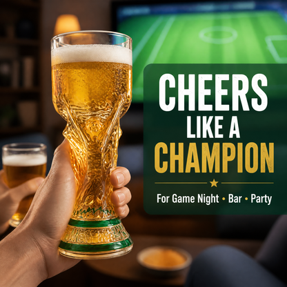 Raise the Glory: Champion Trophy-Inspired Beer Chalice
