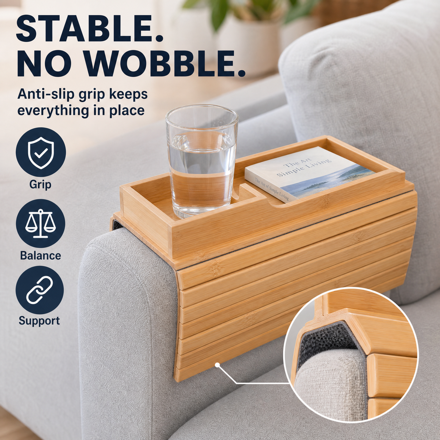 The Ultimate Foldable Sofa Arm Tray: Your Cozy Couch Side-Table
