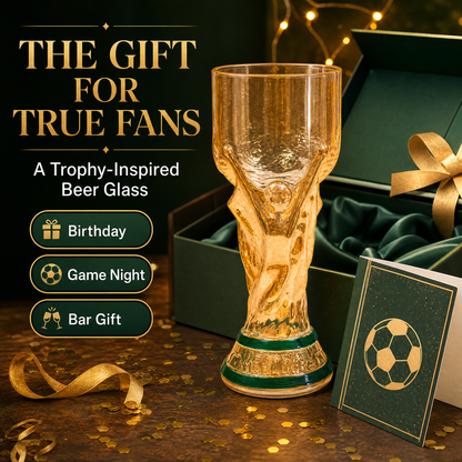 Raise the Glory: Champion Trophy-Inspired Beer Chalice